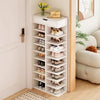 Multilayer Shoe Cabinet with Top Drawer Organizer: Space-Saving Home Furniture