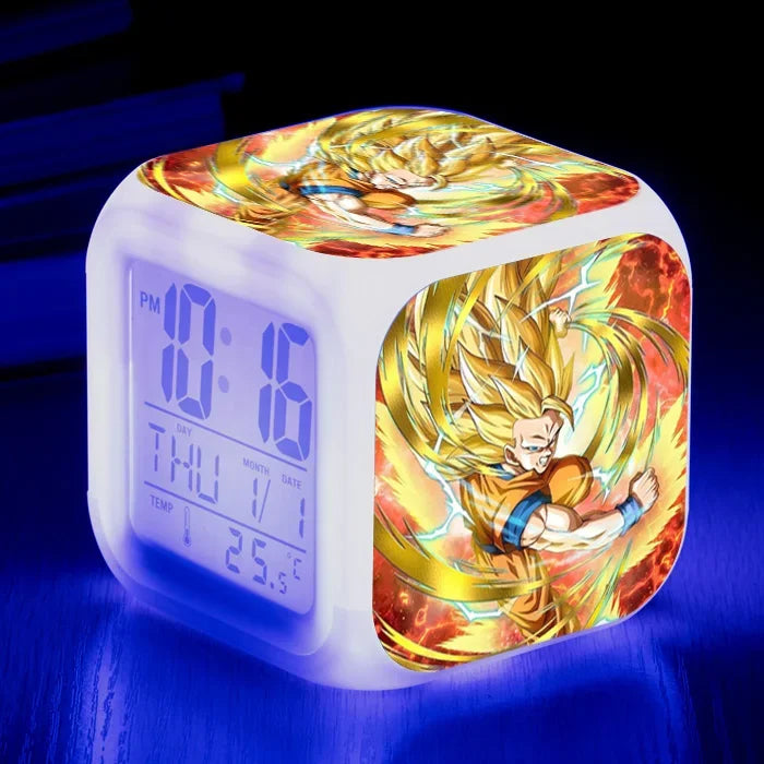 Dragon Ball Z Super Saiyan Alarm Clock Figures