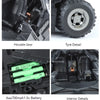 Detailed 1:18 Batmobile Model: The Dark Knight Trilogy