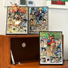 One Piece Luffy, Sabo, Ace Anime Figure Art Poster: Retro Decorative Wall Art