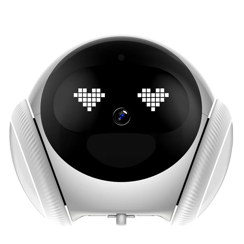 Famue S1 Home Monitoring Robot | APP Control & Two-Way Talk | Care for Elderly/Child & Pet | Photo/Video & Playback UP to 512G