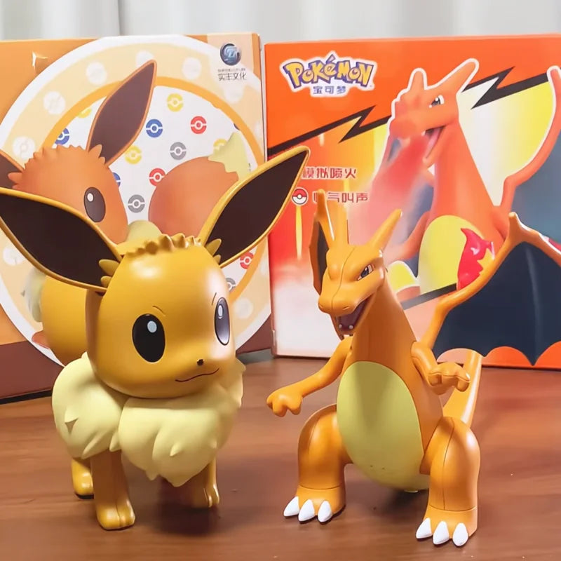 Pokémon Eevee & Flamingo Humidifier and Interactive Spray Doll