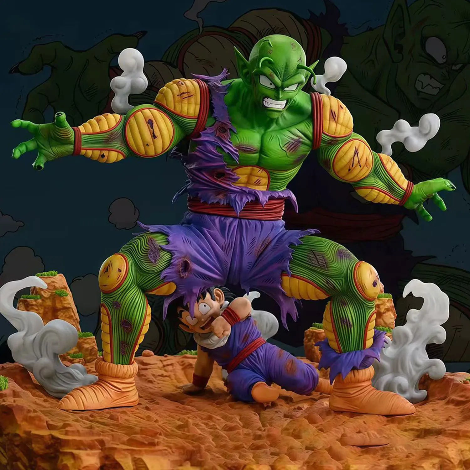 28cm Dragon Ball Piccolo & Son Gohan Action Figurine / PVC Statue
