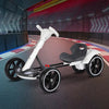Foldable Electric Four-Wheeled Kart: Portable, Lightweight, and Ready to Ride
