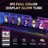 RGB Nixie Tube Clock with IPS Color Screen – DIY Analog Digital Glow Tube Clock