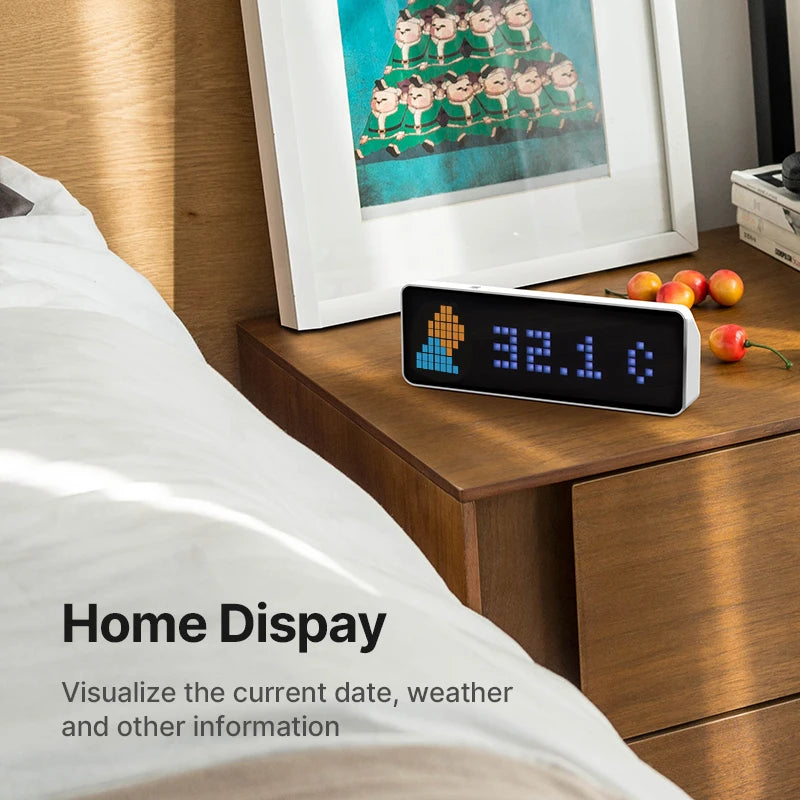 Full Color Ulanzi TC001 Smart Pixel LED Clock