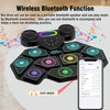 9-Pad Portable Electronic Drum Kit