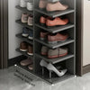 Multilayer Shoe Cabinet with Top Drawer Organizer: Space-Saving Home Furniture