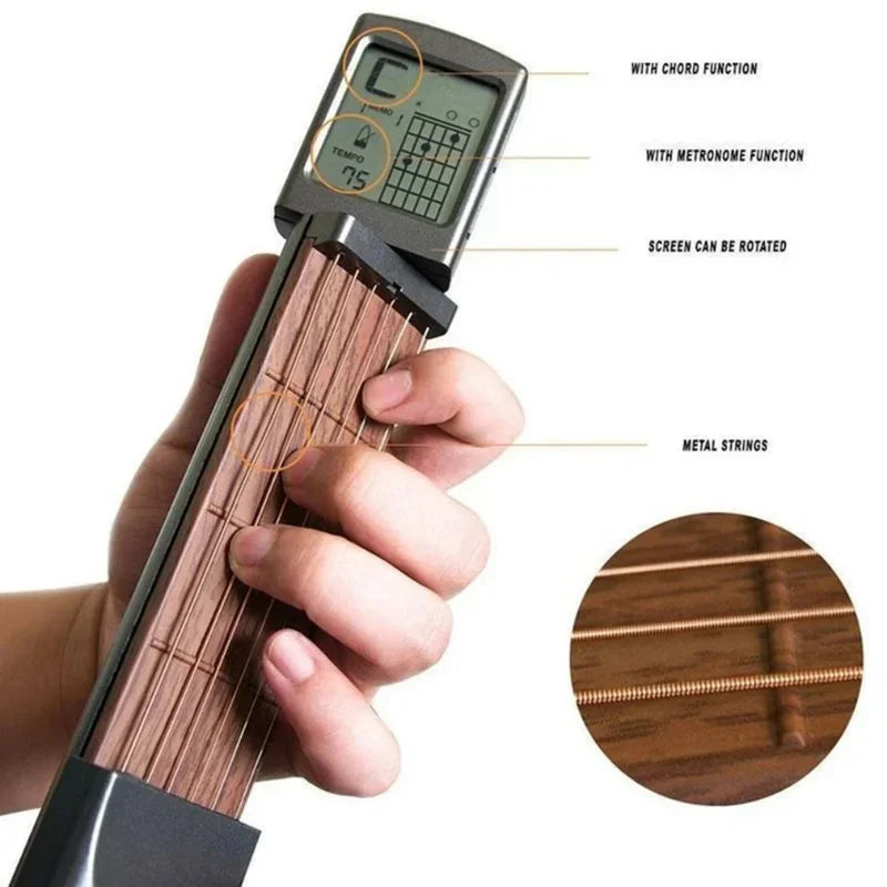 FretMaster Pocket Guitar Trainer: Guitar Practice Tool Gadget