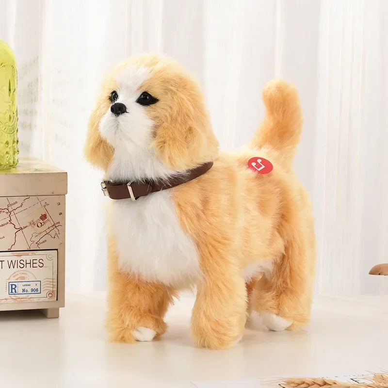 Electric Pet Dog – Voice Control & Touch-Activated Realistic Robot Plush Dog Toy