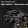 Tactical Airsoft Noise Reduction Military Headphones Night Vision Helmet Set with Flashlight