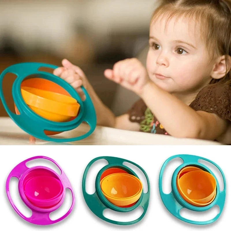 Baby 360° Spill-Proof Gyro Bowl