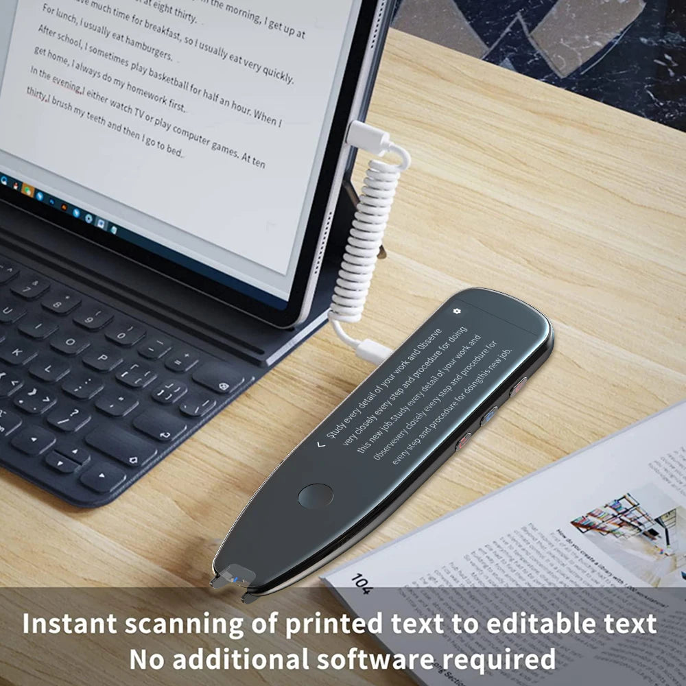 Vormor X5Pro - Collins Electronic Smart Pen | Voice Translation | Android 8.0 | Multilingual Intercom