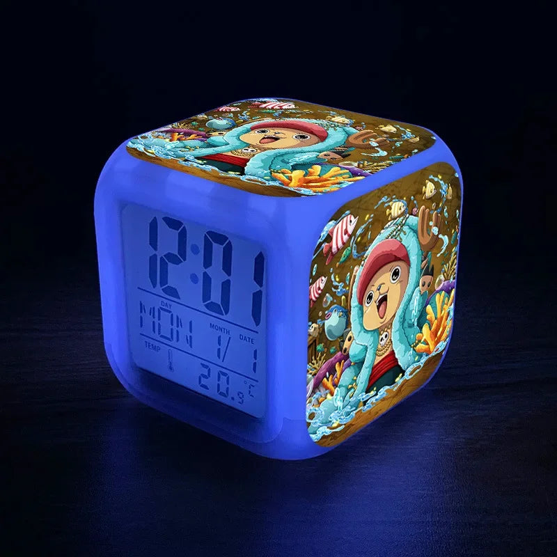 One Piece Animation Figure Alarm Clock
