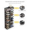 Multilayer Shoe Cabinet with Top Drawer Organizer: Space-Saving Home Furniture