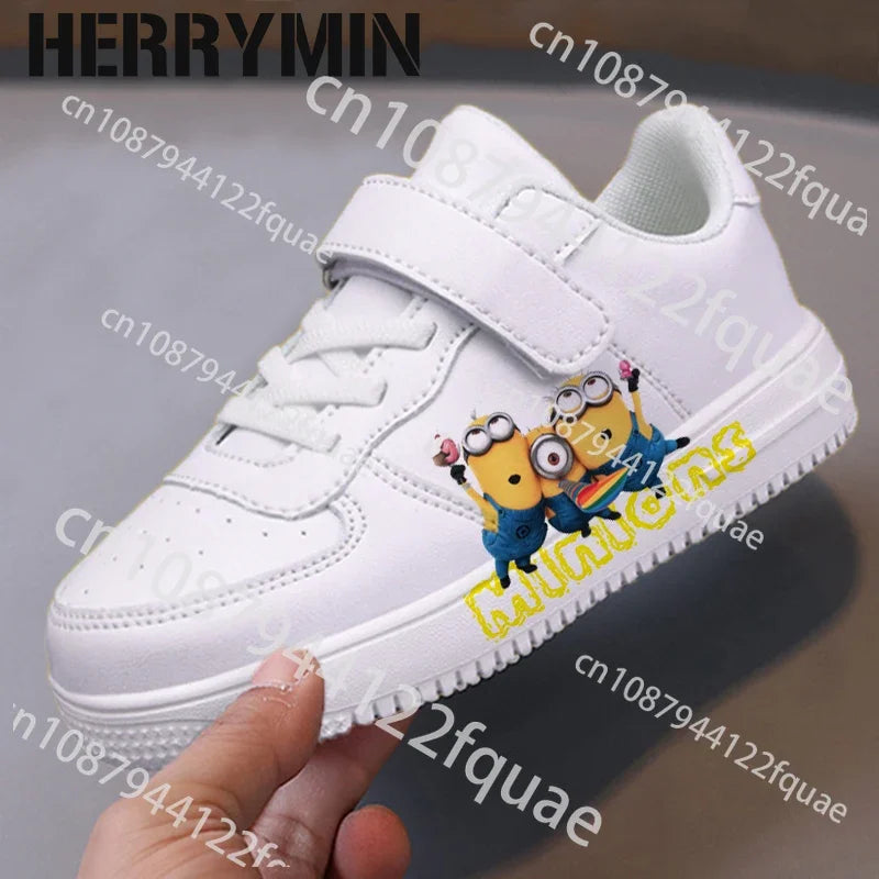 Minions Kids Casual Basketball Sneakers | Fun Running Shoes