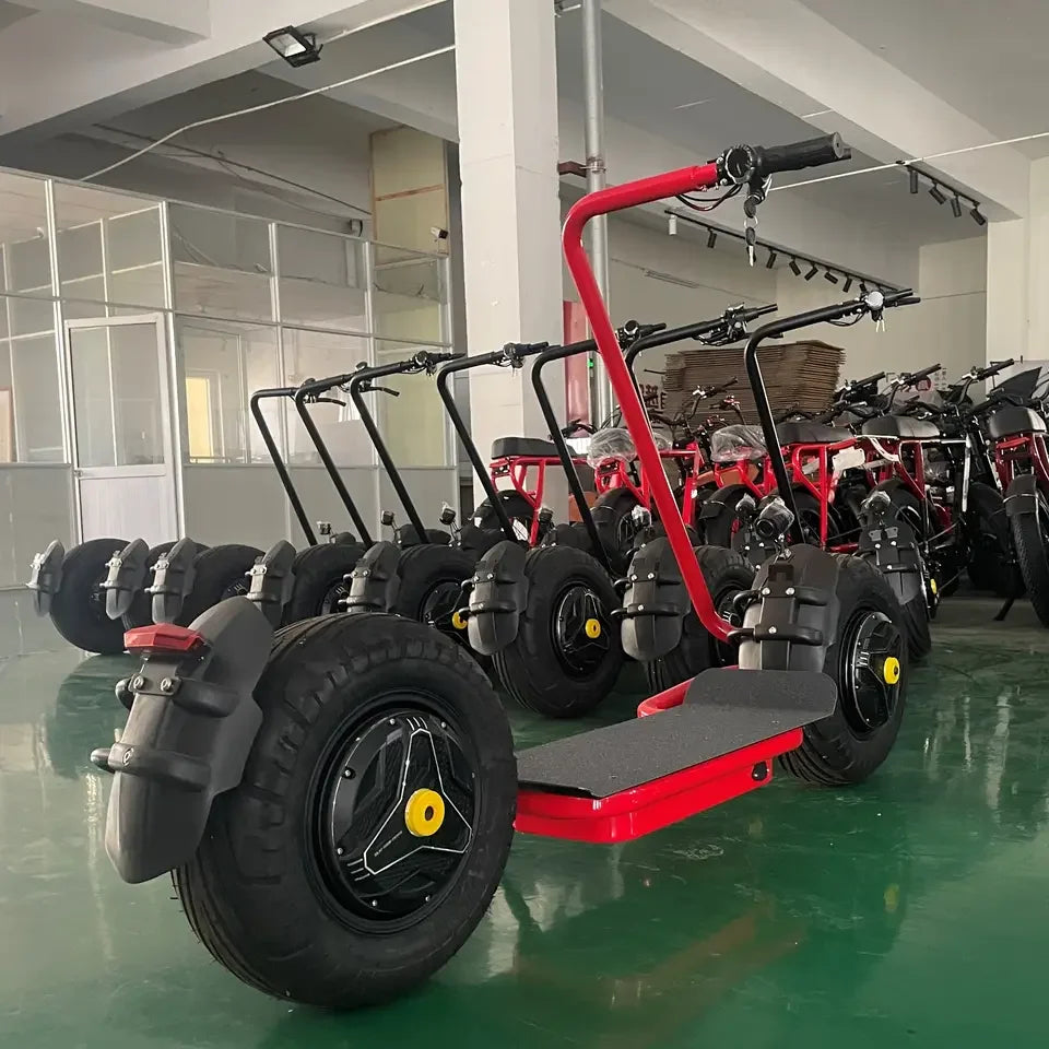 Big Two Wheels Fat Tyre Citycoco 2000W 60V20A Max Disc Brake Electric Scooter