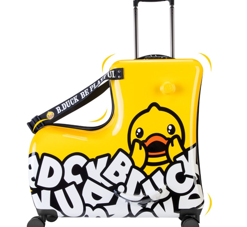 KidVenture Rolling Suitcase - Premium Travel Companion for Happy Explorers