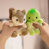 Kawaii Little Animal Plush Cute Cuddly Keychain Pendants
