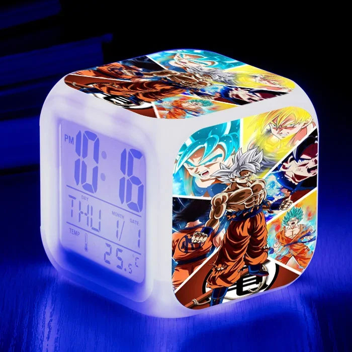 Dragon Ball Z Super Saiyan Alarm Clock Figures