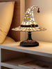 Creative Stained Glass Witch USB Hat Lamp