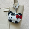 Handmade Leather Hello Kitty Sheep Pendant