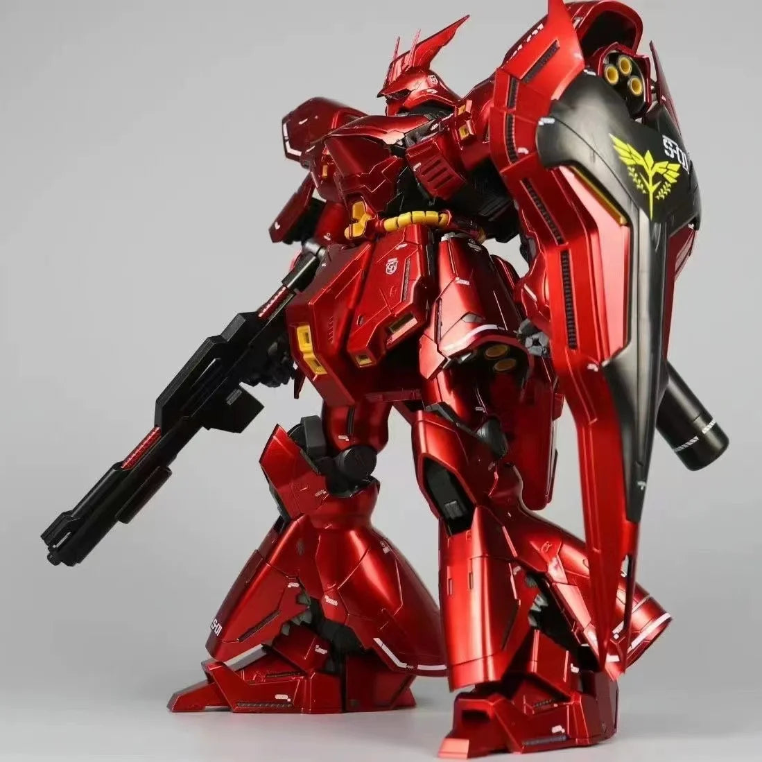 Black Gold SAZABI MG 1/100 Action Figure: Limited Edition Anime Model Action Figure