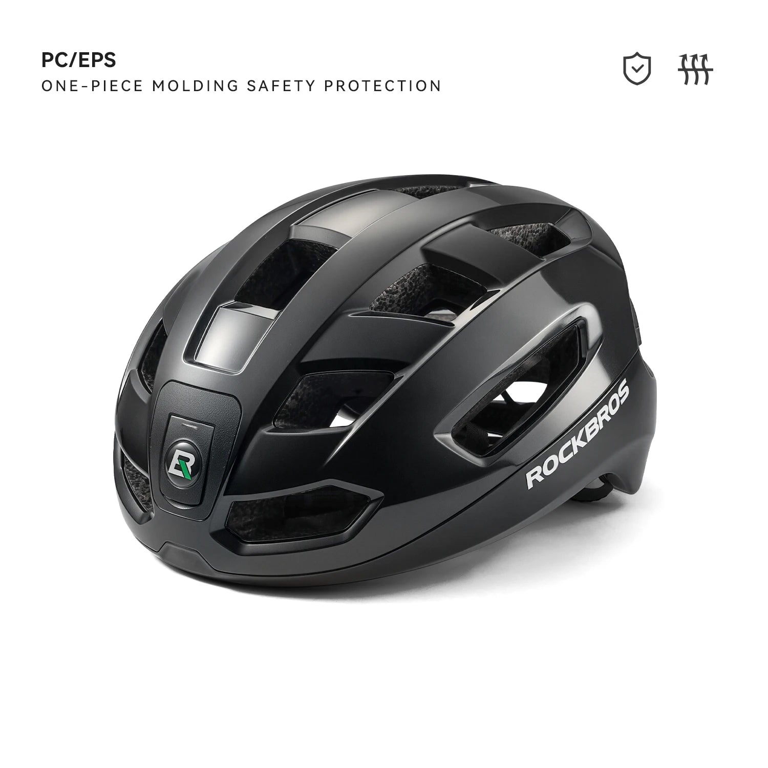 ROCKBROS Bike Helmet with Integrated Smart Light