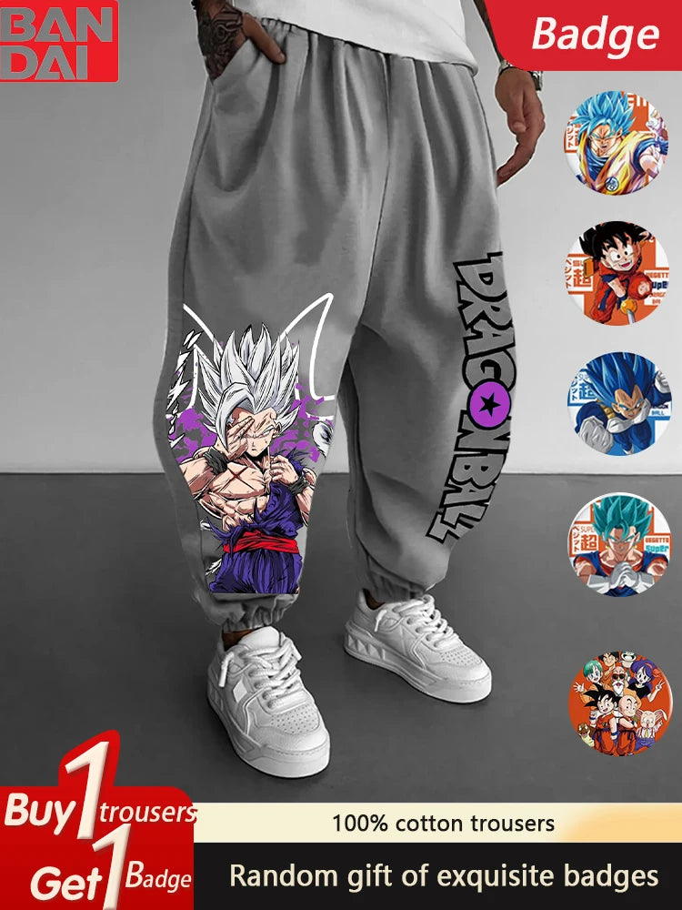 Dragon Ball Z Pure Cotton Loose Trousers