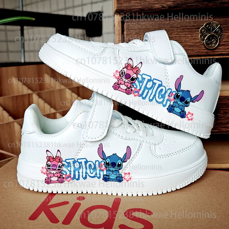 Stitch-Themed Sneakers for Girls & Boys | Casual Basketball Shoes | Fashionable Kid's Sports Running Shoes | Perfect Gift for Kids