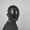 Cyberpunk Helmet Shinobi Mask: Robot Samurai Armor with LED Light