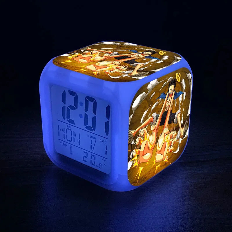One Piece Animation Figure Alarm Clock