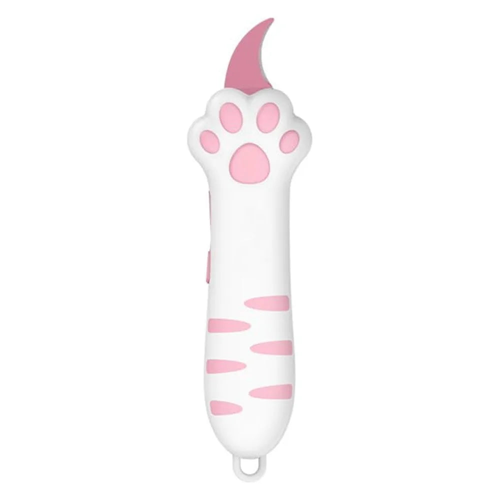 Cute Cat Paw Sharp Box Cutter: Mini Portable Cat Claw Utility Knife