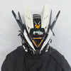 Cyberpunk Helmet Shinobi Mask: Robot Samurai Armor with LED Light