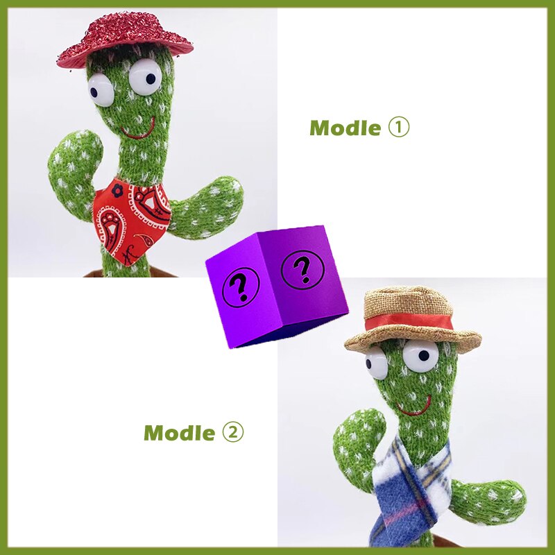 Cactus Dancing Plush Toy – Fun &amp; Funky Interactive Musical Toy for Kids