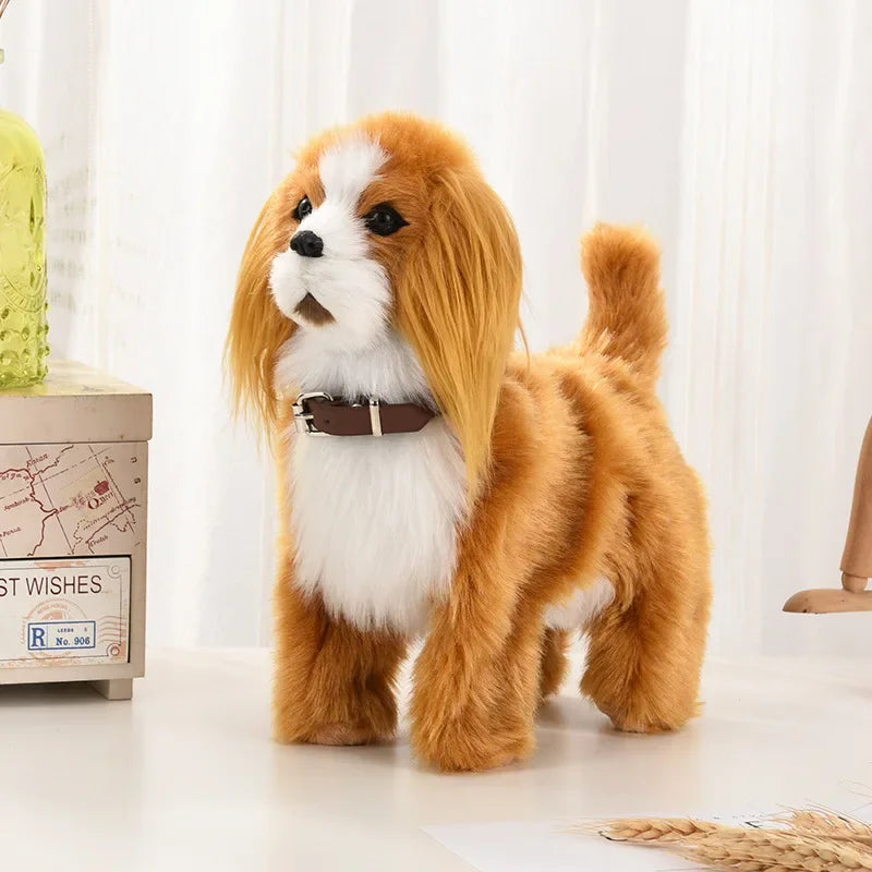 Electric Pet Dog – Voice Control & Touch-Activated Realistic Robot Plush Dog Toy