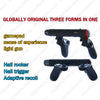 XGUN USB Light Gun / Gyro Gun Hybrid in SMG Form Factor with Gamepad | PS4, PS5 & PC Compatible