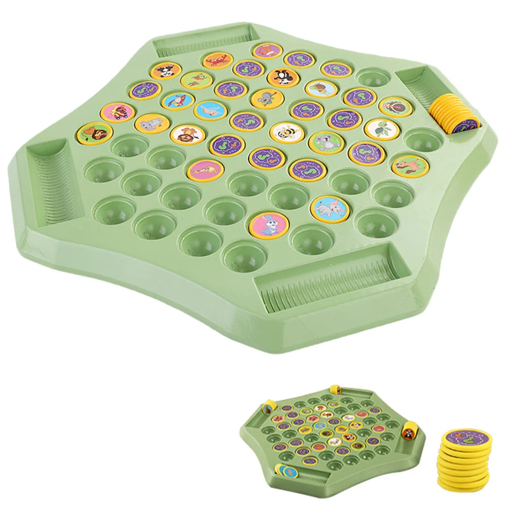 Animal Fruit Flip Chess – Classic Strategy & Memory Board Game for Kids
