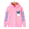 Fashion New Stitch Hoodie for Children – Cartoon Sweatshirt Collection