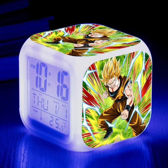 Dragon Ball Z Super Saiyan Alarm Clock Figures