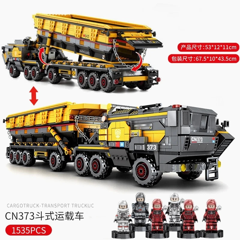 BattleHauler CN171: Military Transport Truck Toy for Boys