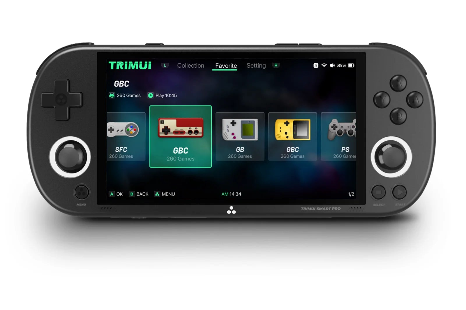 TRIMUI Smart Pro: Handheld Retro Game Console With Linux System