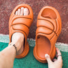 HoopsComfort Slides: Original Basketball Slippers for Men, Brand Summer Male Slides with Non-slip EVA Beach Shoes, Soft Thick Soled Slides