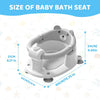 Adorable Bear Bath Seat: Safe, Non-Slip Fun for Babies 6 Months and Up