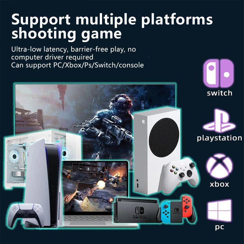 Somatosensory Game Controller with Scope: Multi-Platform Motion Aiming