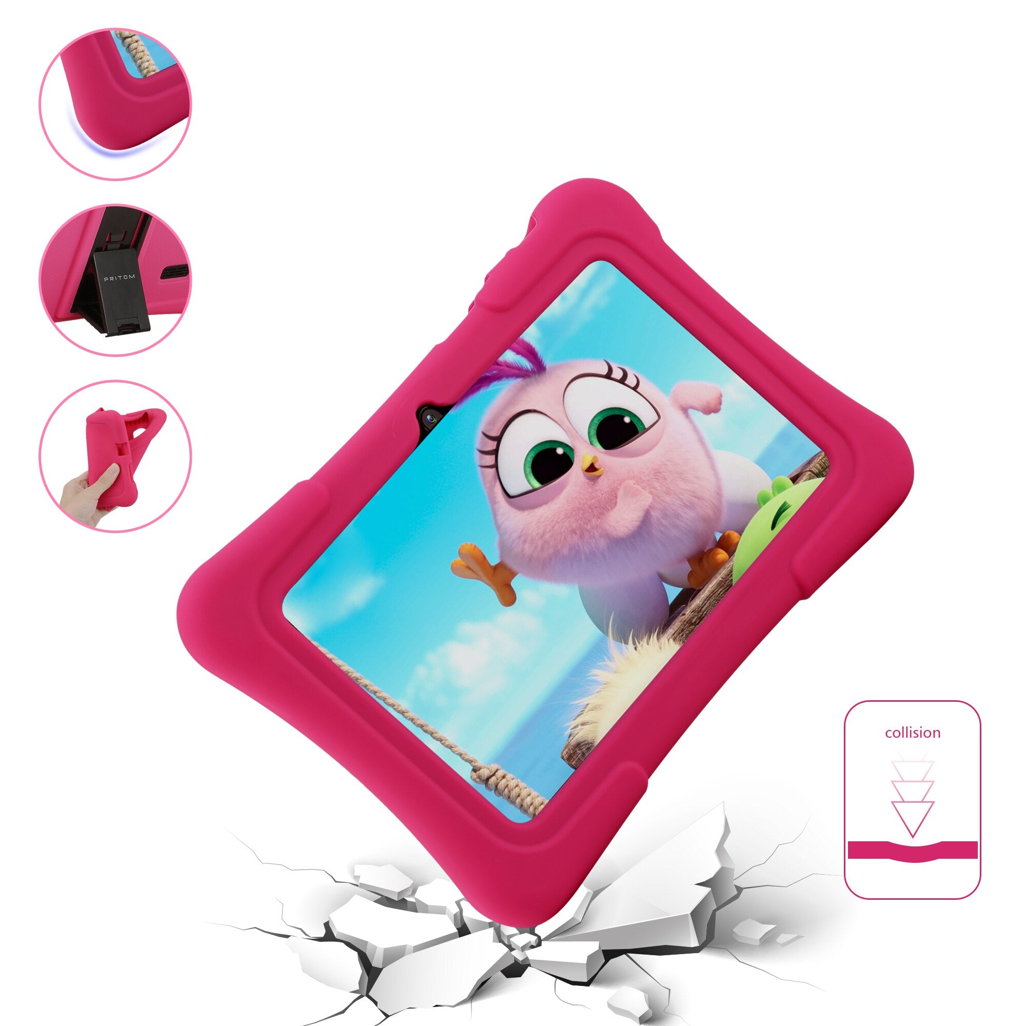 WonderTab PRITOM Pro - Educational Quad Core Android 10 32GB WiFi Bluetooth Kids Tablet