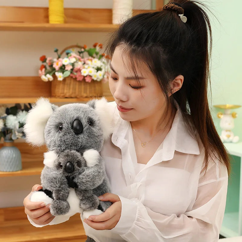 Lovely Australia Koala Plush Toy: Furry, Soft, and Huggable!