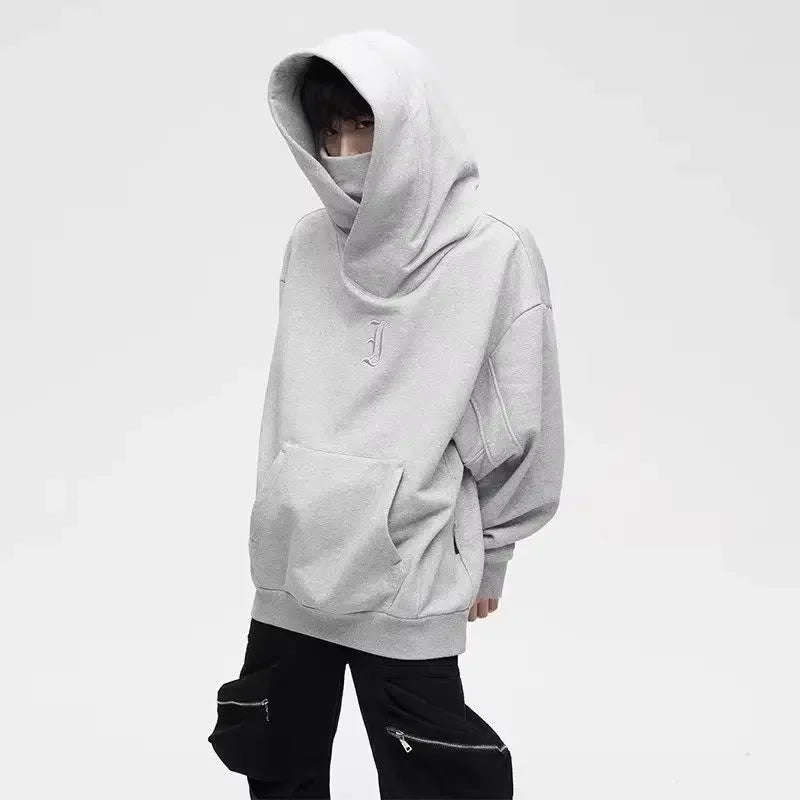 UrbanNinja Autumn Hoodie: Autumn Ninja Turtleneck Streetwear Hoodie for Men | Y2K Vintage Fleece Hoody