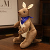 Cute Mother & Child Kangaroo Plush Toys: Kawaii Big Size Kangaroo Plushie