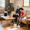 Famue S1 Home Monitoring Robot | APP Control & Two-Way Talk | Care for Elderly/Child & Pet | Photo/Video & Playback UP to 512G